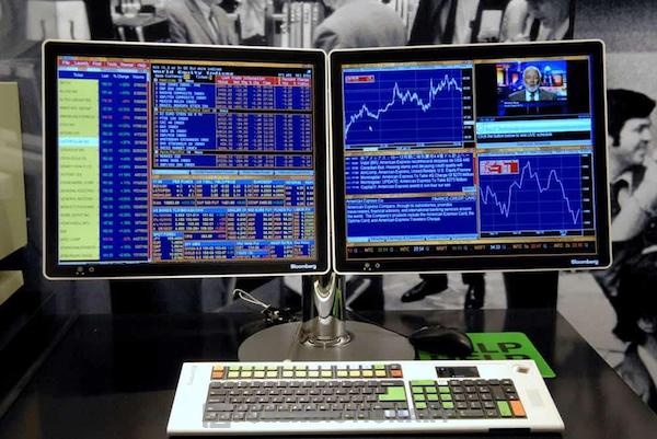 Giao diện đơn giản của phần mềm Bloomberg Terminal