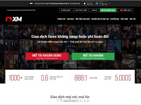 Sàn XM là một trong những sàn Forex uy tín hiện nay