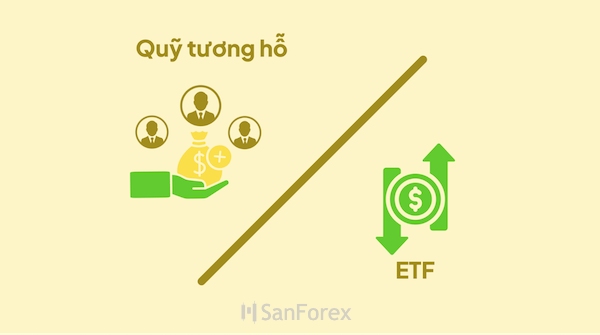 Quỹ tương hỗ và quỹ ETF là hai phương pháp Passive Investing phổ biến nhất